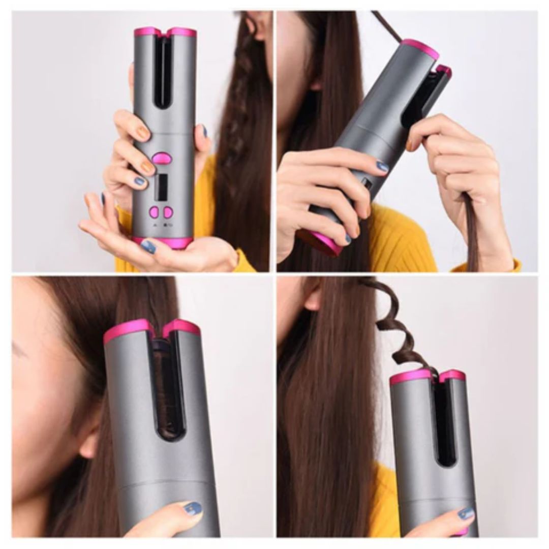 CurlMaster – Cordless Automatic Curling Iron for Perfect Curls
