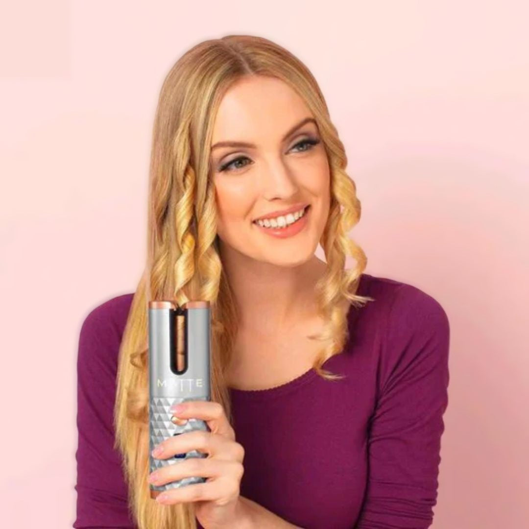 CurlMaster – Cordless Automatic Curling Iron for Perfect Curls