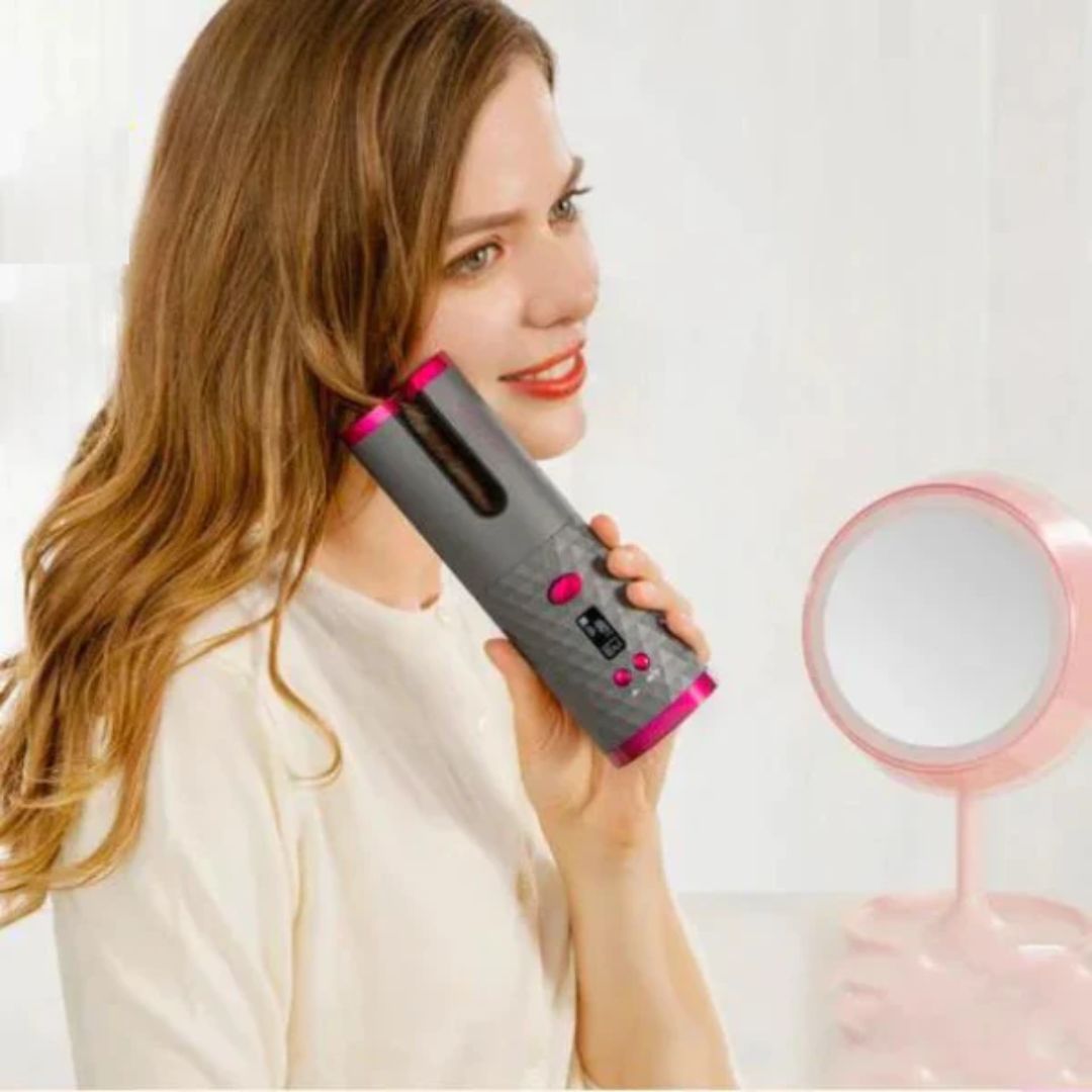 CurlMaster – Cordless Automatic Curling Iron for Perfect Curls