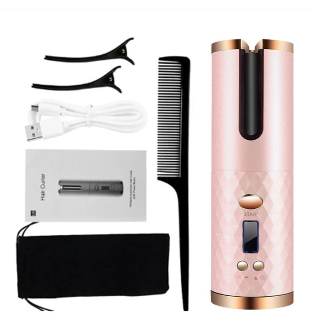 CurlMaster – Cordless Automatic Curling Iron for Perfect Curls