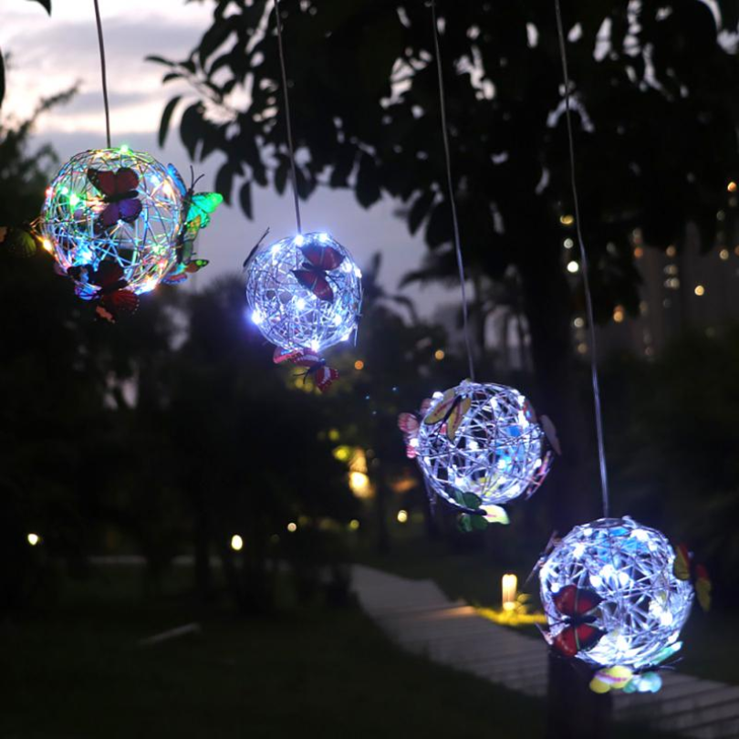 SolarGlow Lamp - Sustainable Garden Lighting on Solar Energy
