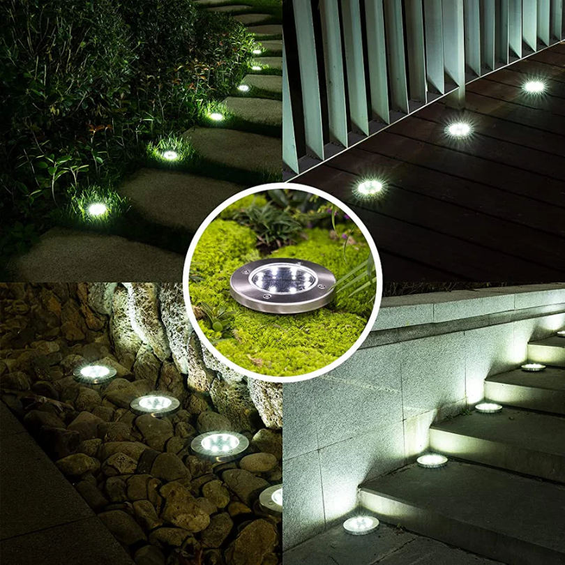 EcoGlow Solar Lamp - Sustainable Rechargeable Outdoor Lighting