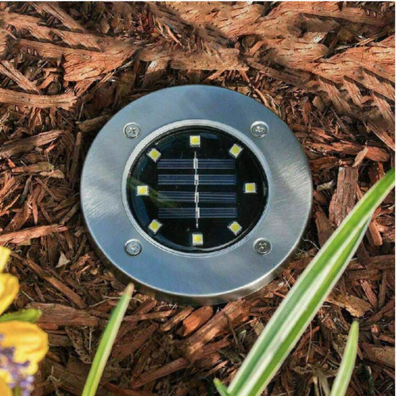EcoGlow Solar Lamp - Sustainable Rechargeable Outdoor Lighting