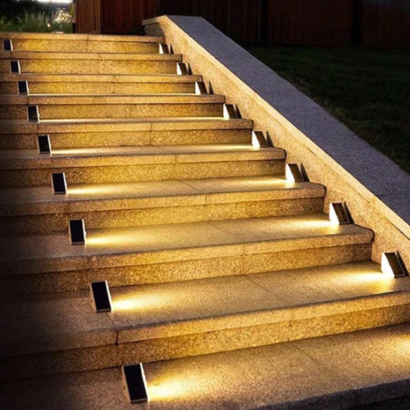 SolarGlow Light - Sustainable Solar Energy Stair Light