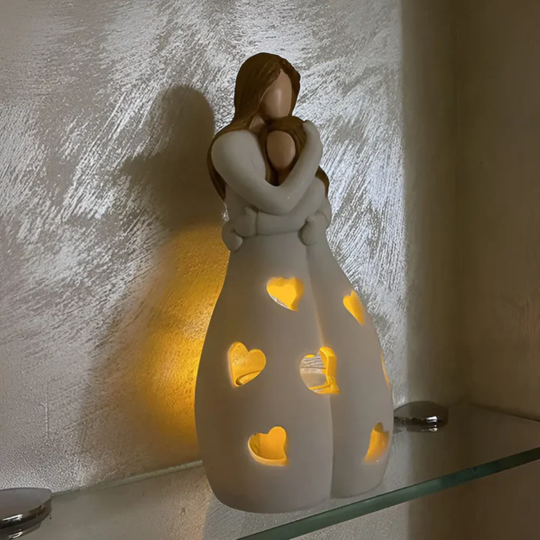 EternalBond - Stylish Mother and Daughter Candle Holders
