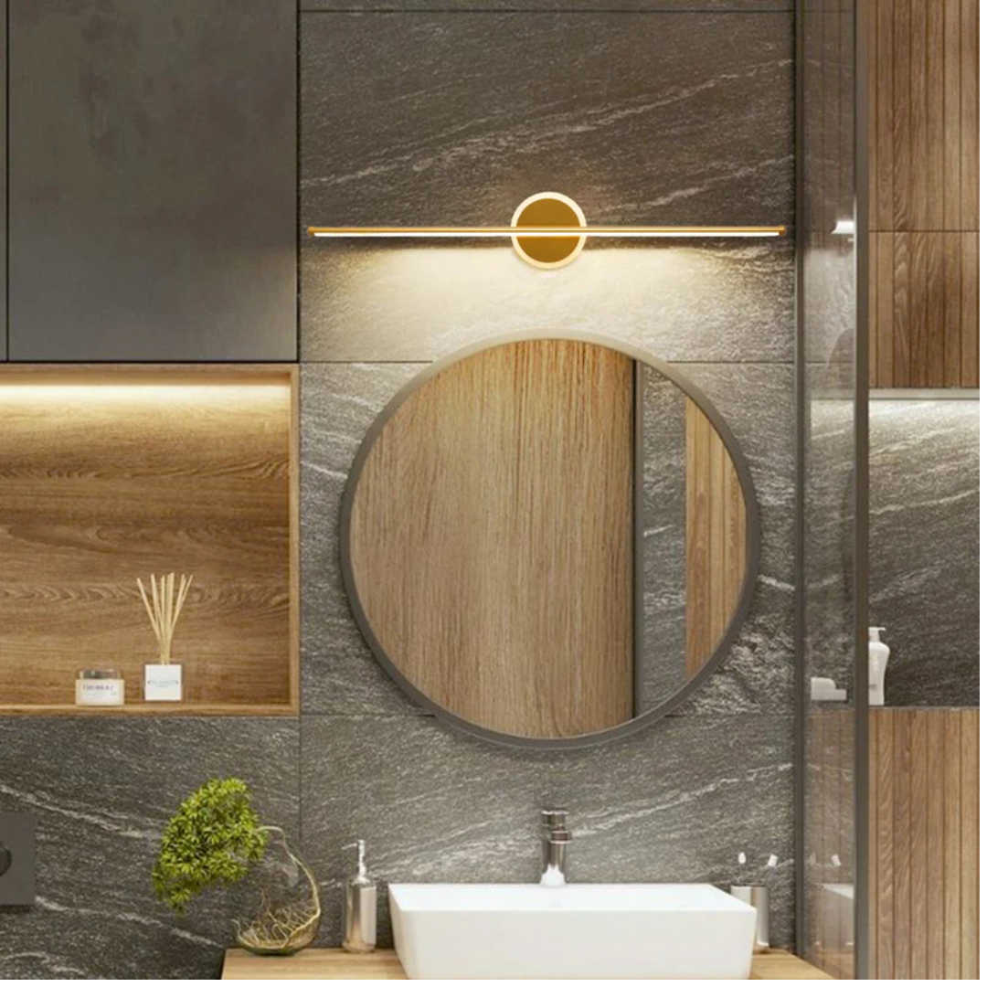 OpalGlow - Sleek LED Wall Lamp for Modern Interiors
