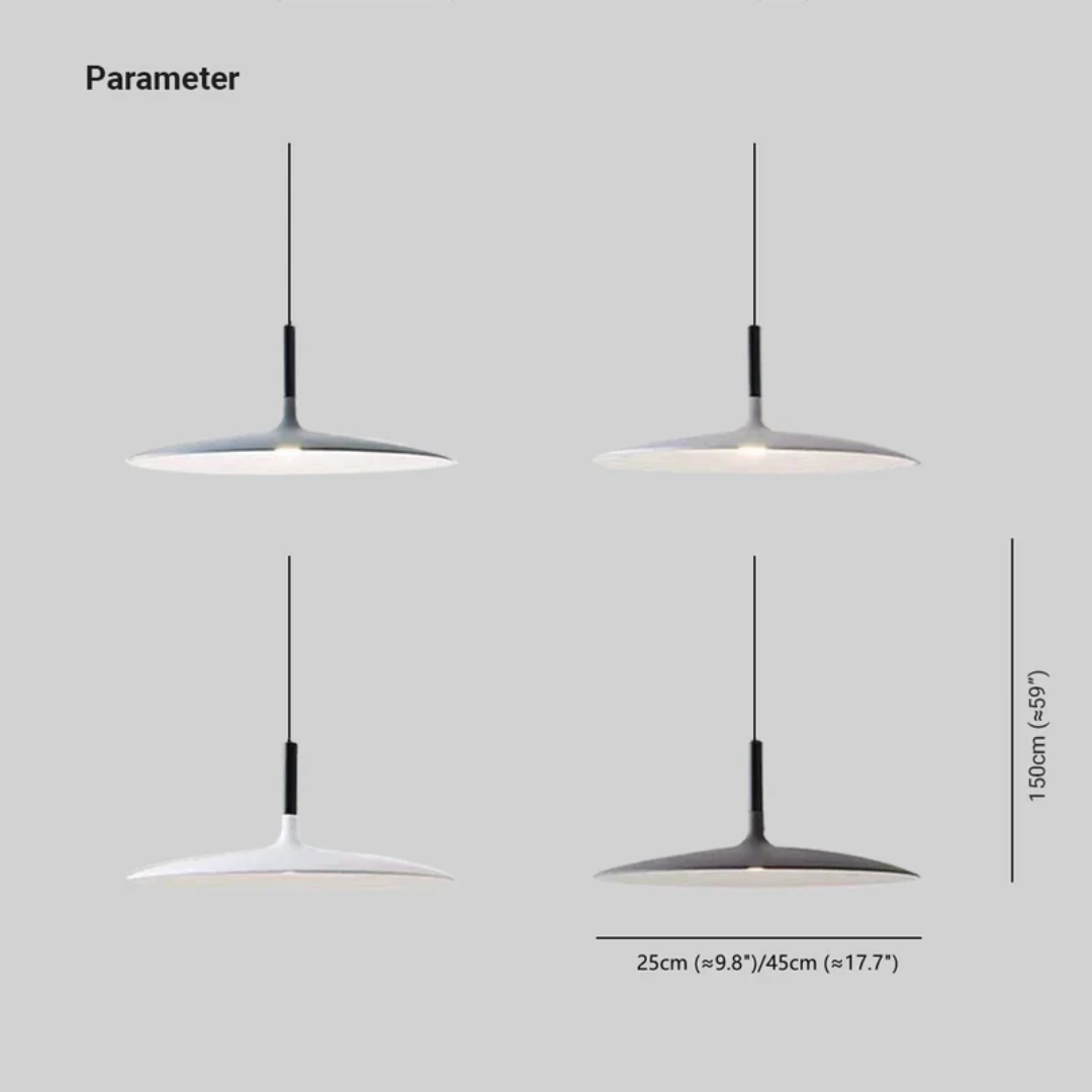 AuraPan – Stylish LED Pendant Lamp for Modern Interiors