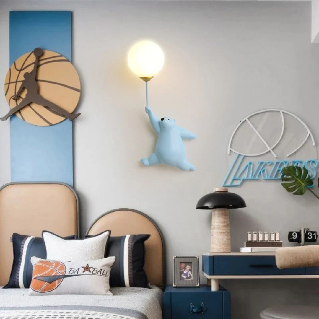 TeddyGlow - Elegant LED Wall Lamp for the Wall