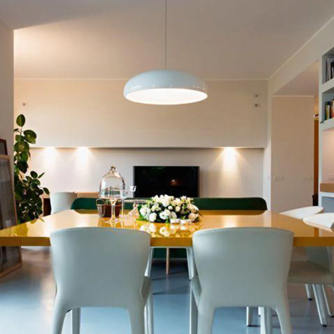 SerenaGlow – Elegant Round LED Hanging Lamp