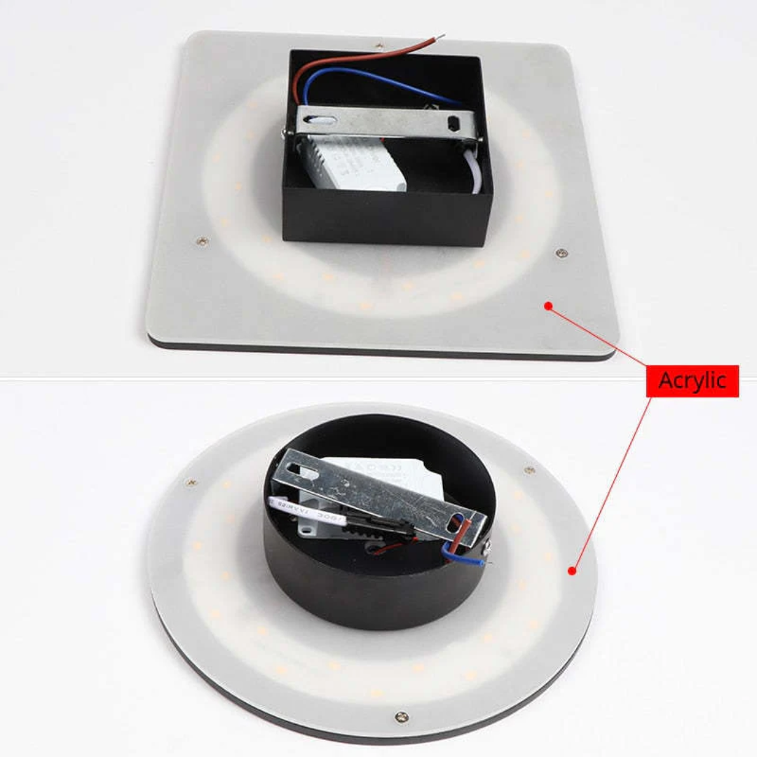 ZenithGlow - Sleek LED Wall Lamp for Modern Interiors