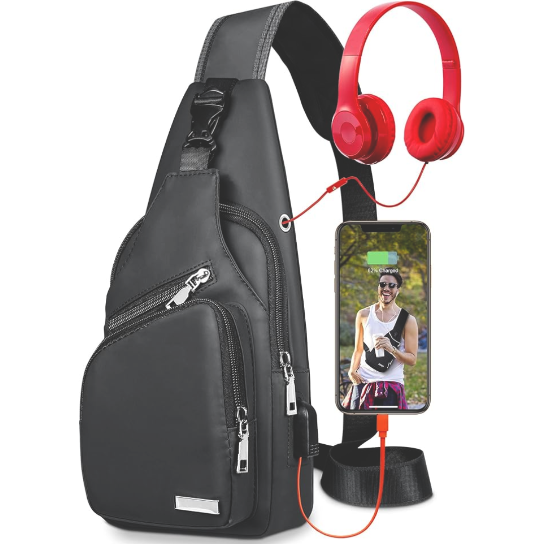 WaveSling - Stylish Water Resistant Crossbody Bag
