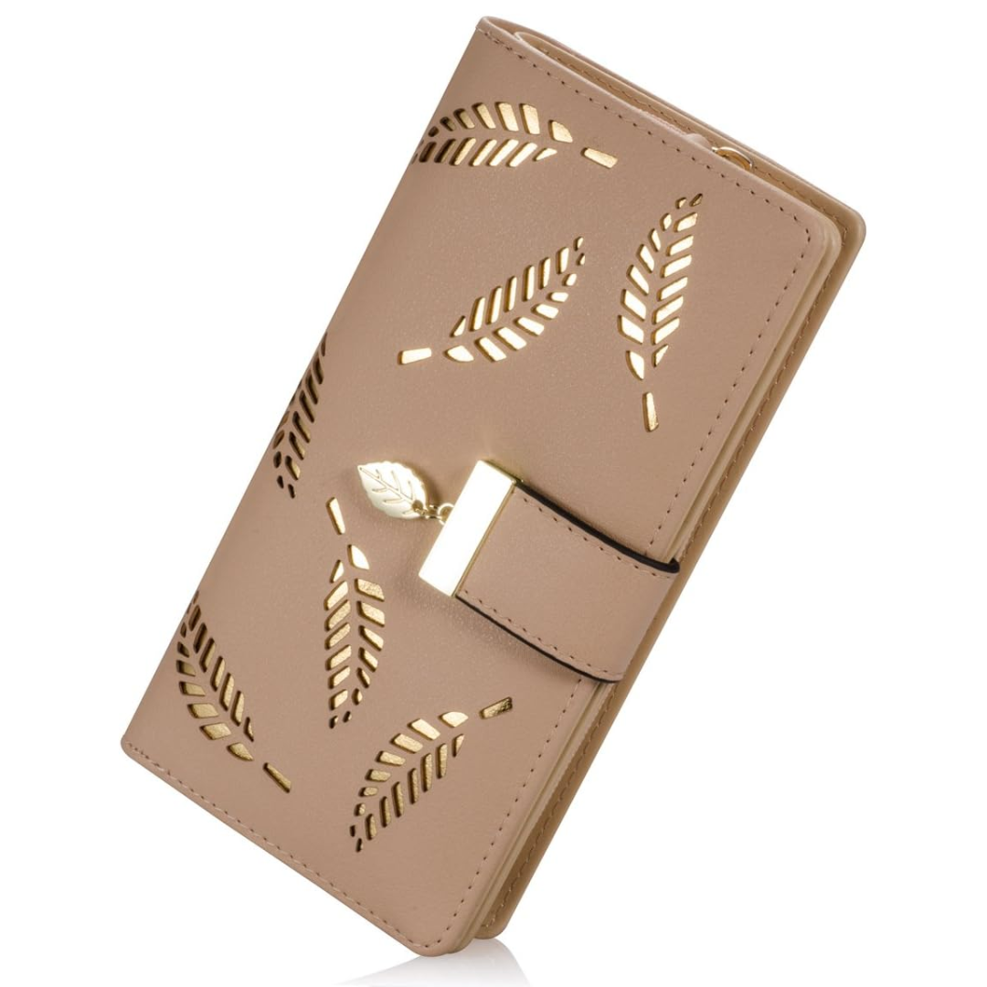 LeatherLeaf – Stylish Leather Wallet for Women