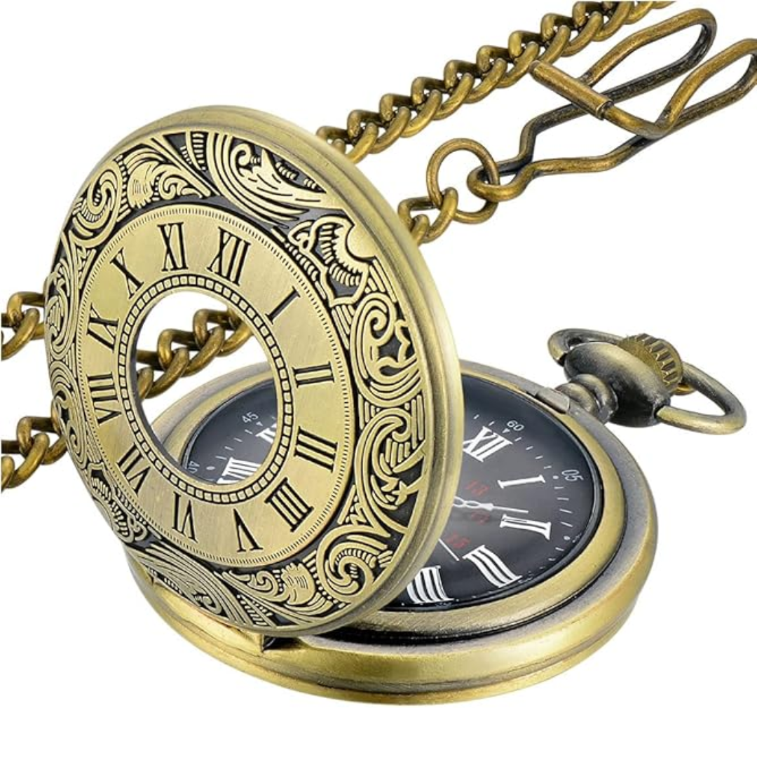 KevinWatch - Classic Retro Pocket Watch for Men