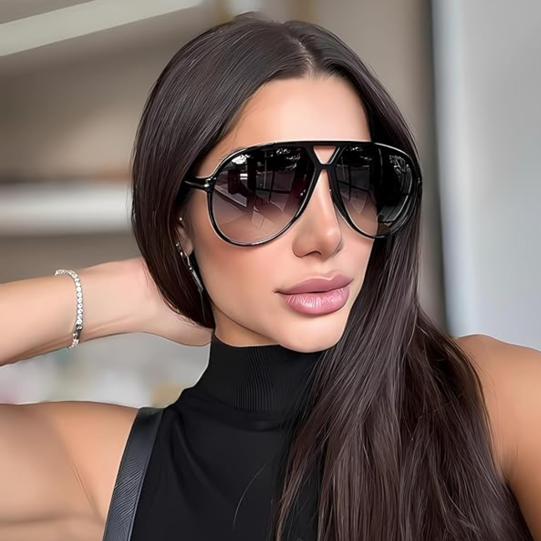 AviatorLux - Retro Oversized Sunglasses for Style