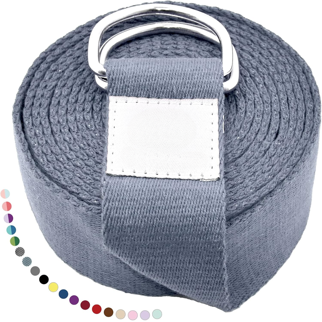 FlexFit - Adjustable Yoga Band with D-Ring