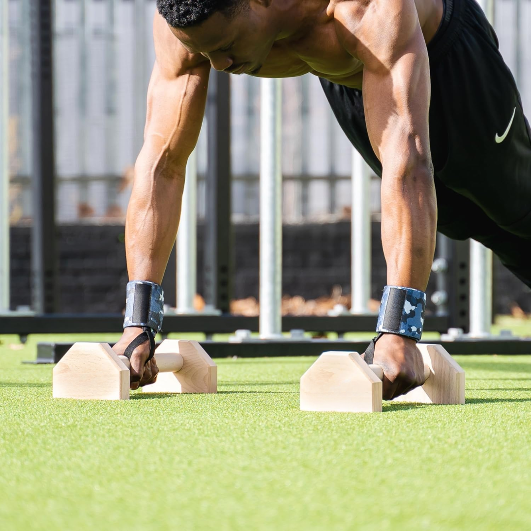 Calisthenics PowerBars – Stable Wooden Push-Up Support