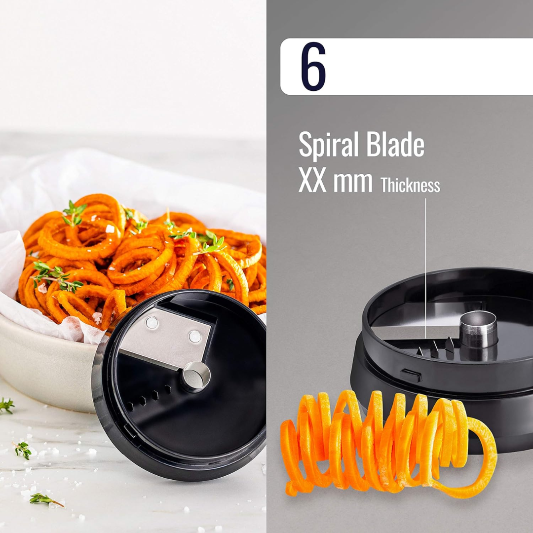 SpiralMaster - RVS Vegetable Cutter for Perfect Strips