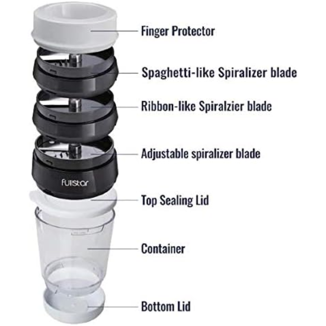 SpiralMaster - RVS Vegetable Cutter for Perfect Strips