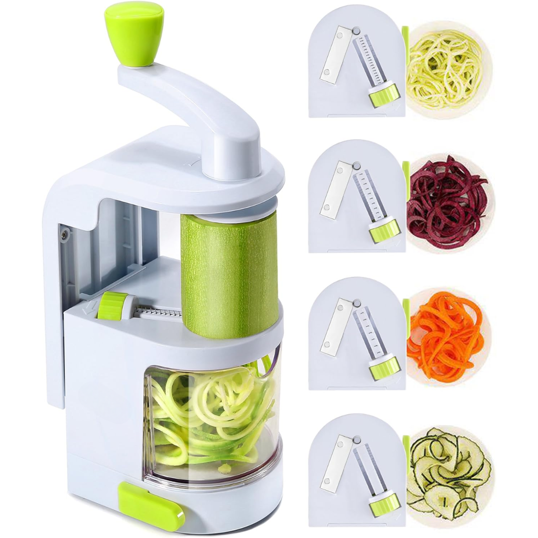PowerSpiral - Professional Vegetable Mandoline with Suction Cup