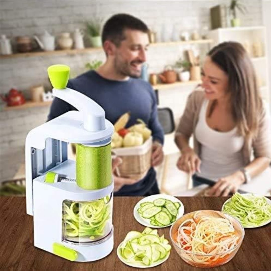 PowerSpiral - Professional Vegetable Mandoline with Suction Cup