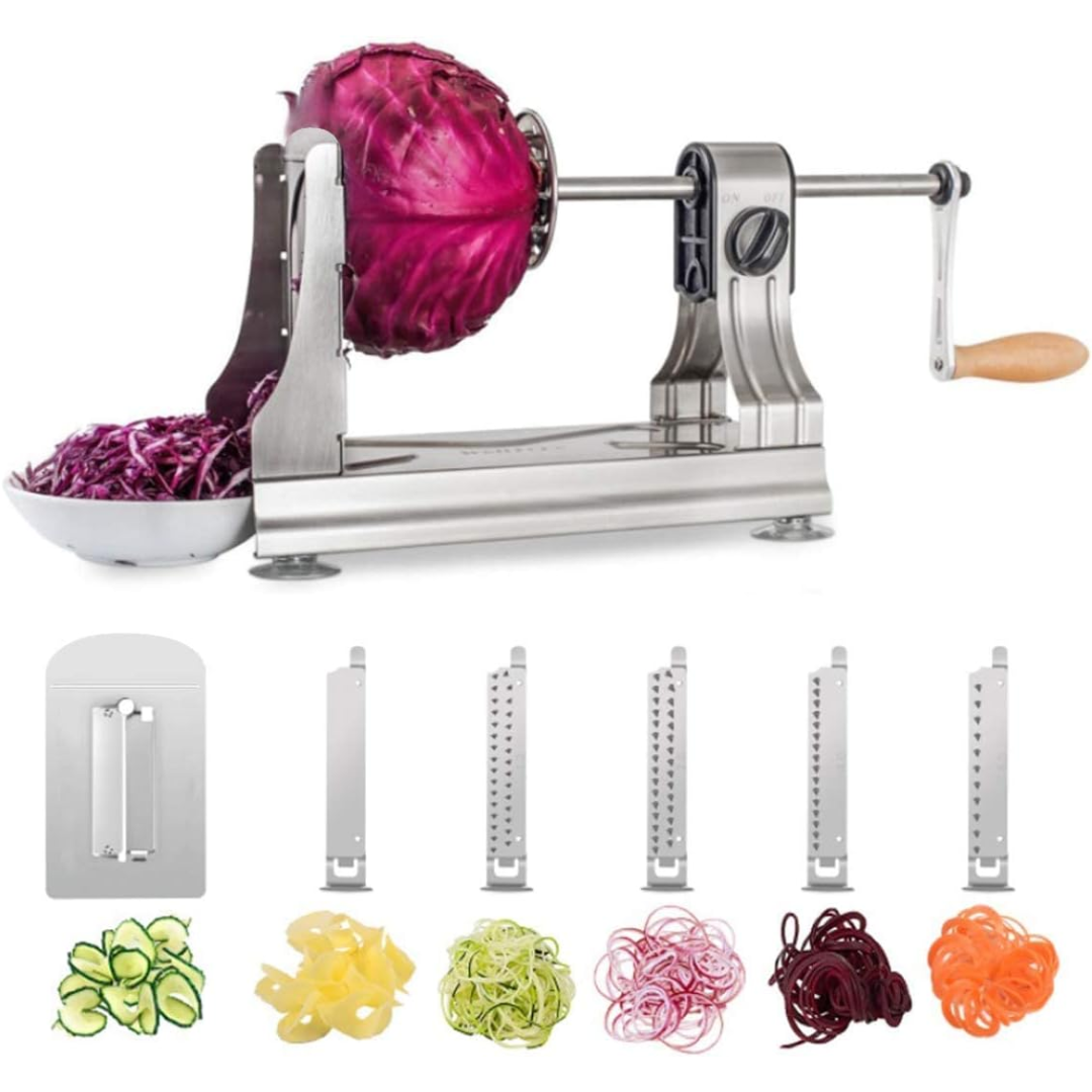 SpiralMaster - Multifunctional Vegetable Cutter with 6 Knives