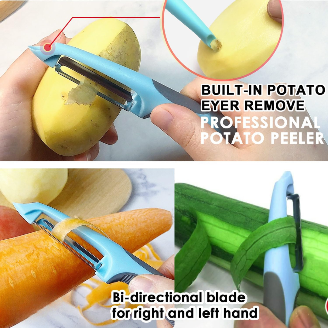 VeggieMaster - 3-in-1 Julienne Cutter for Vegetables