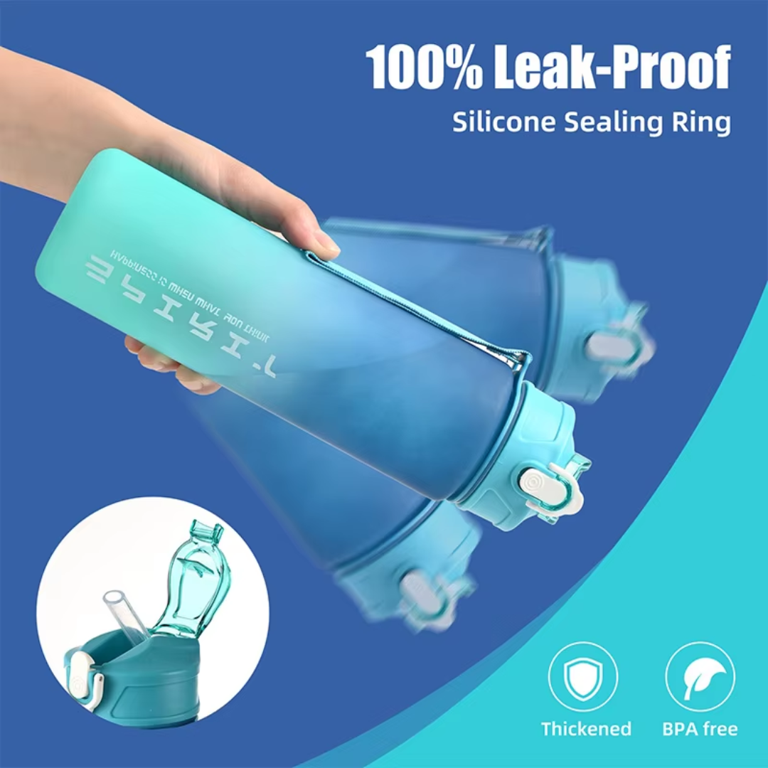 HydraMax - Large leak-proof sports bottle 1L