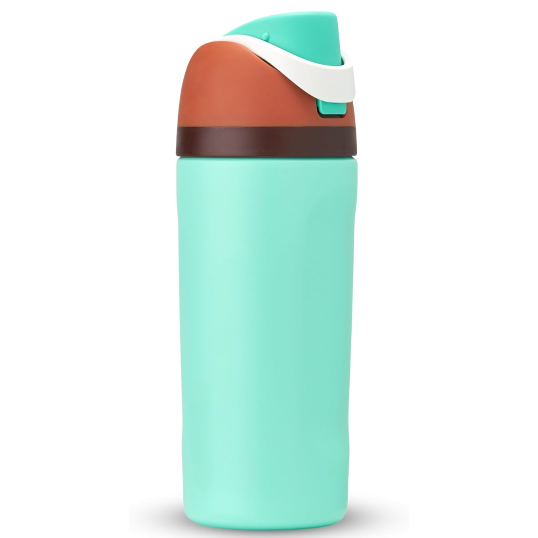 LeakProof - Insulated RVS Bottle with Straw