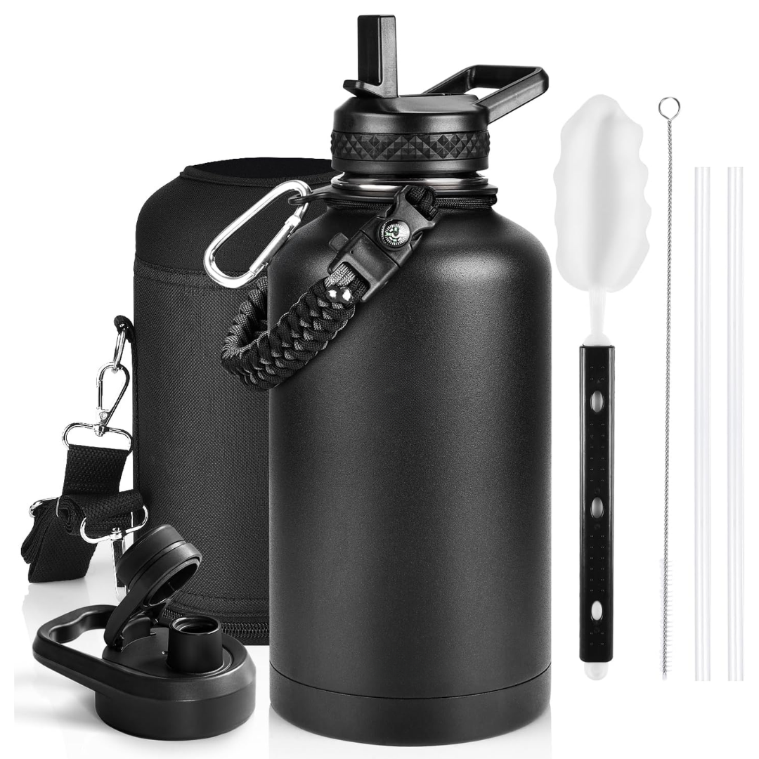 HydraPure – Sustainable Water Bottle with Paracord Handle