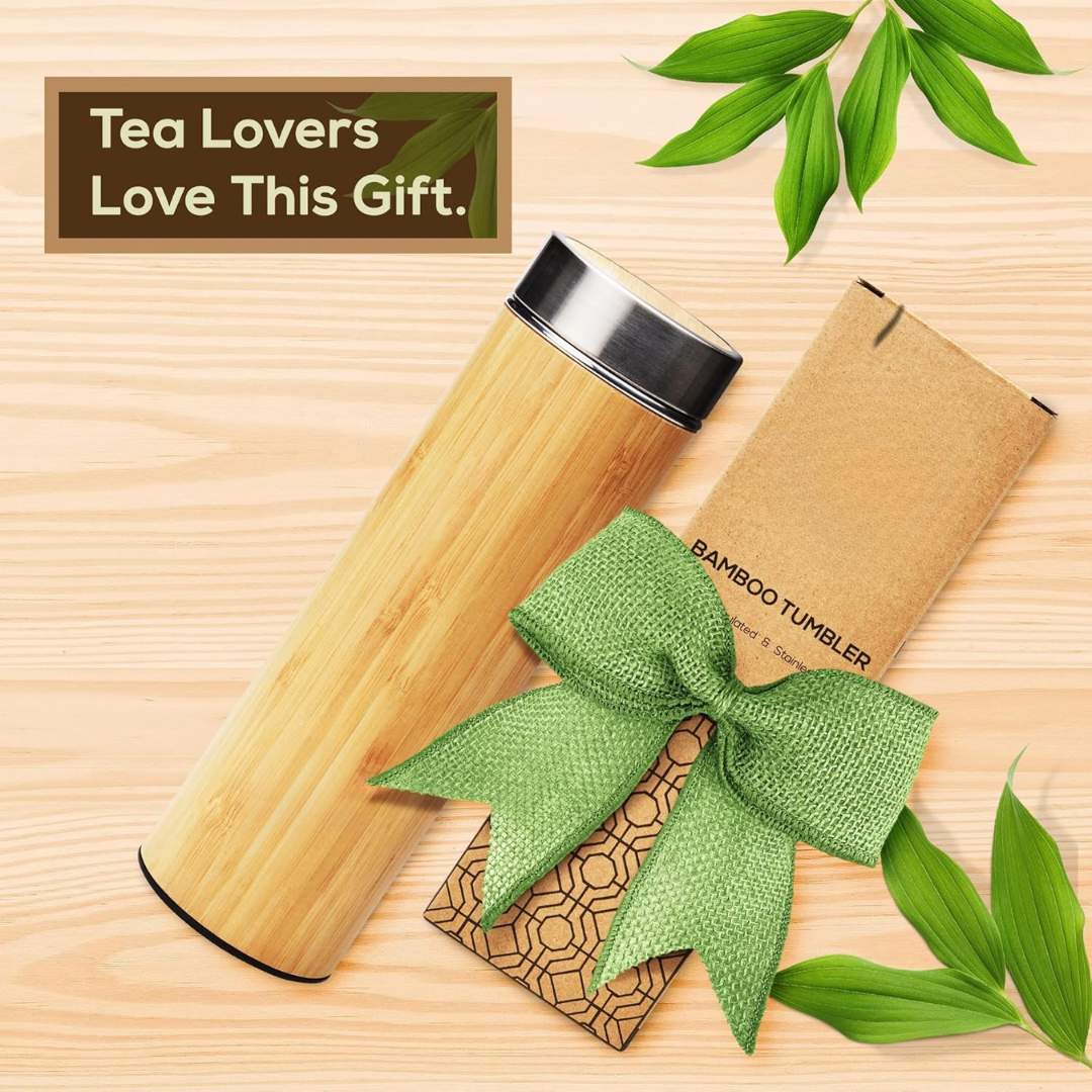 TeaFusion - Luxury Bamboo Tea Bottle 500 ml