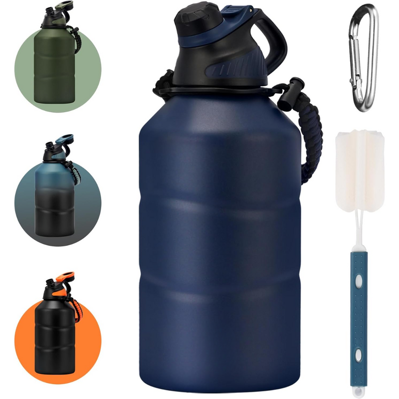 HydroGuard - Isolerad Vattenflaska 1,9L med Magnetlock