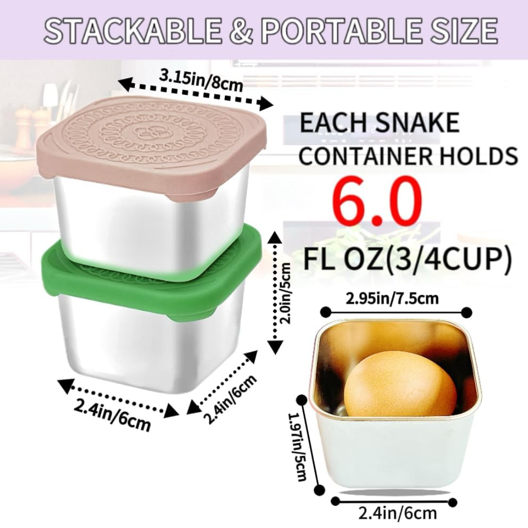 SnackBox Pro - Sustainable RVS Boxes for Kids