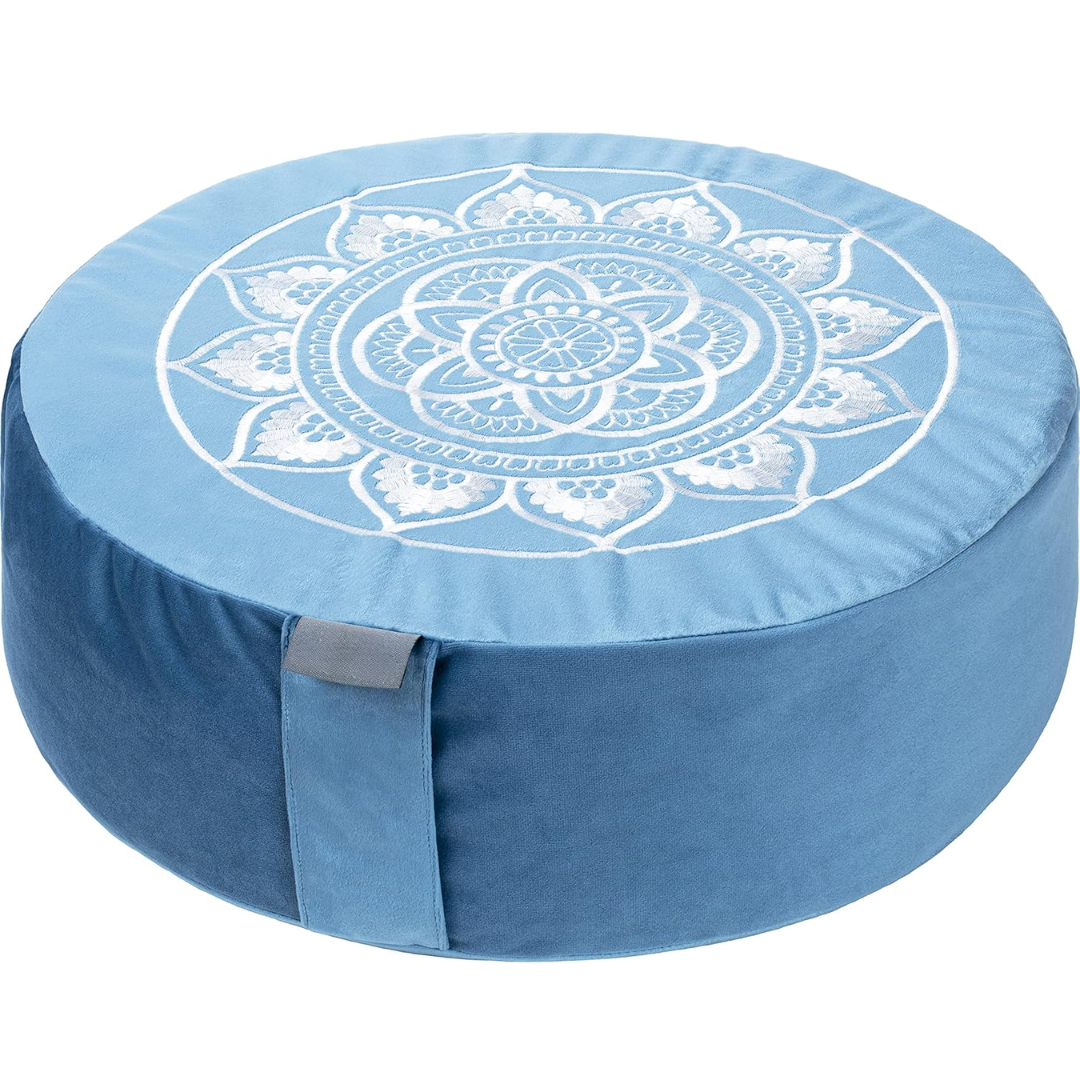 VelvetZen – Luxurious Meditation Cushion in Premium Velvet