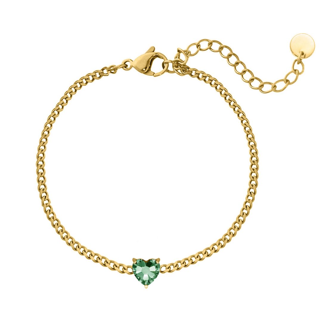 Hart Geboortesten Bracelet | A unique and meaningful accessory