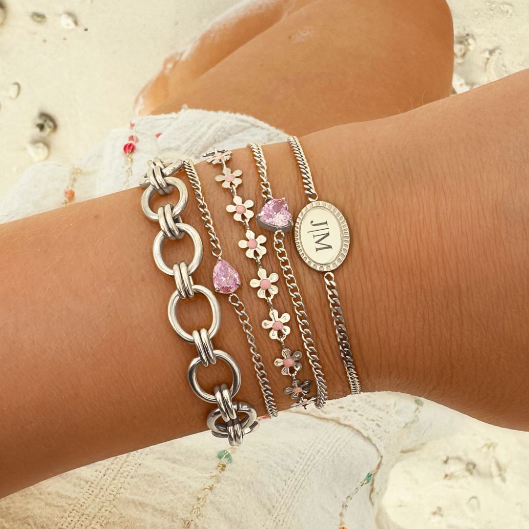 Hart Geboortesten Bracelet | A unique and meaningful accessory