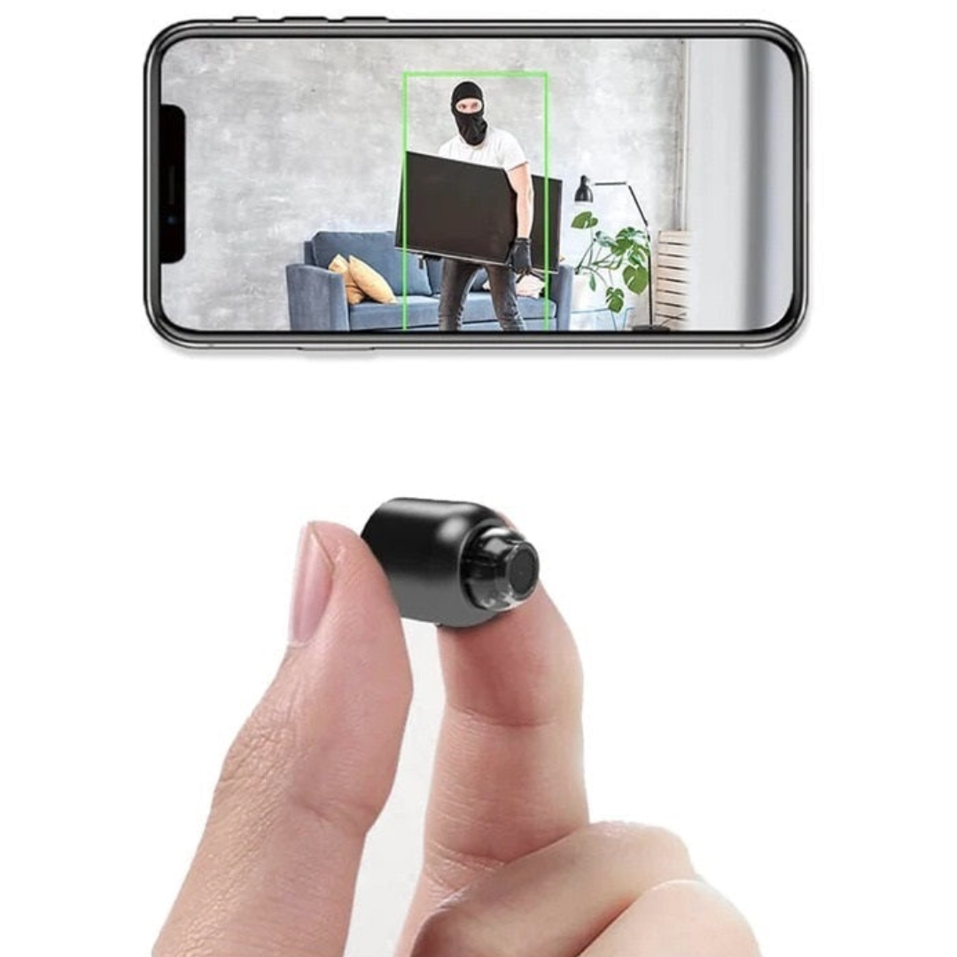 HomeGuard – Compact WiFi Security Camera with Night Vision
