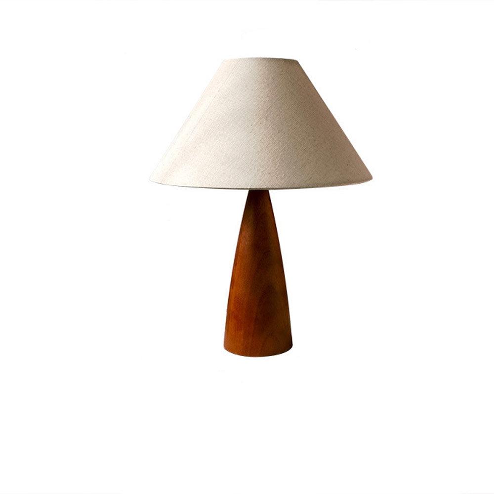 HeritageGlow Lamp – Classic Wooden Table Lamp