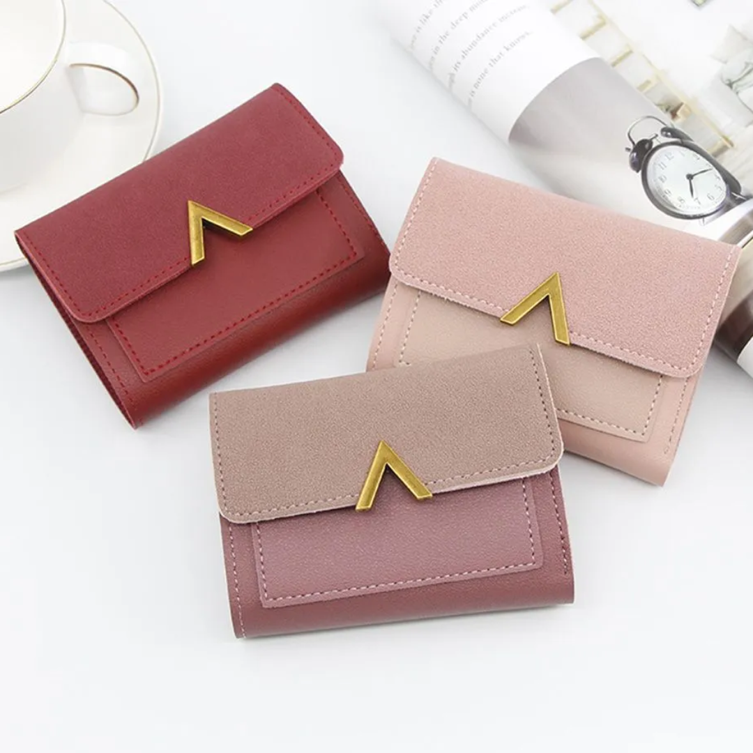 VelvetCoin - Compact Leather Wallet for Women