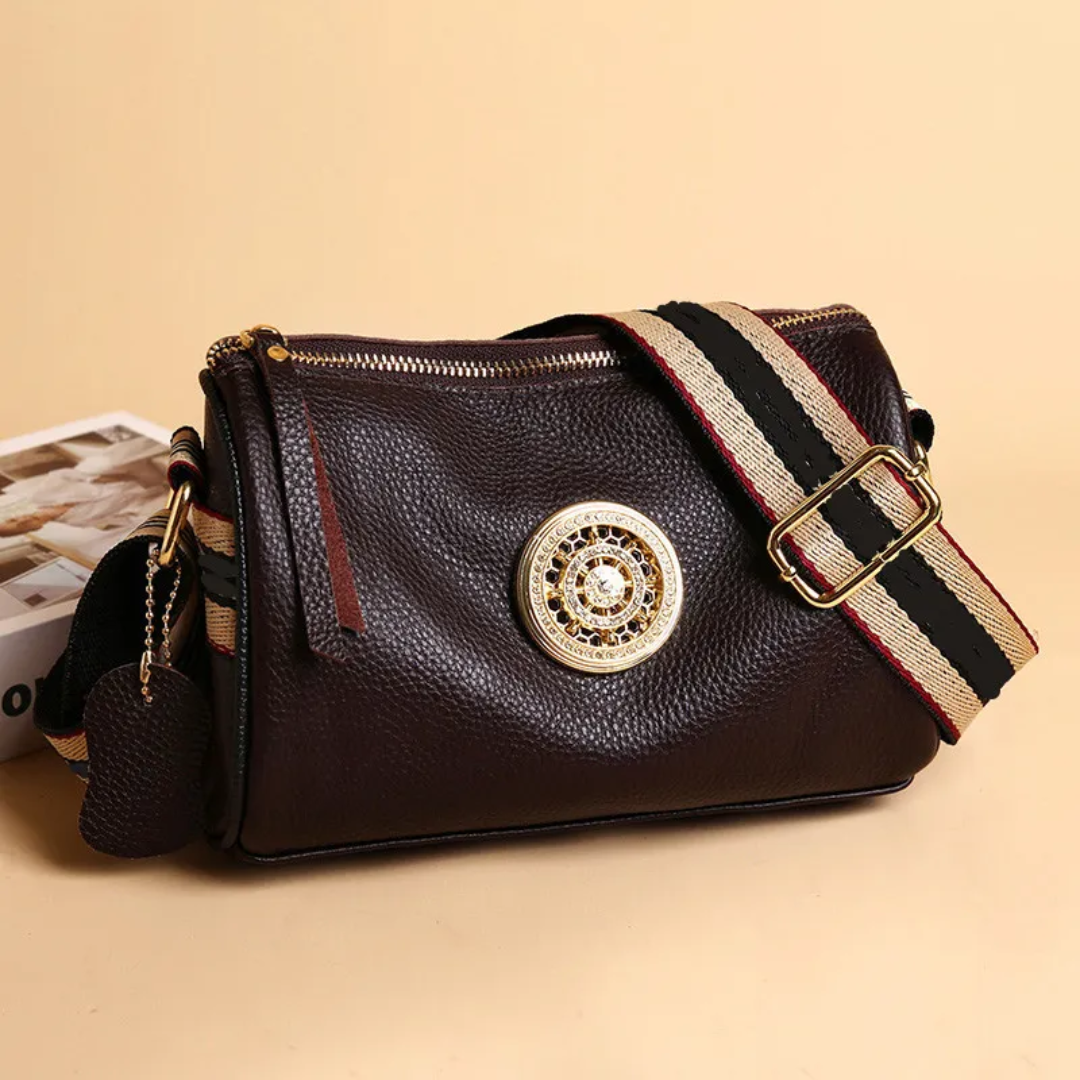 Veronica Boston Bag – Stylish Compact Handbag 