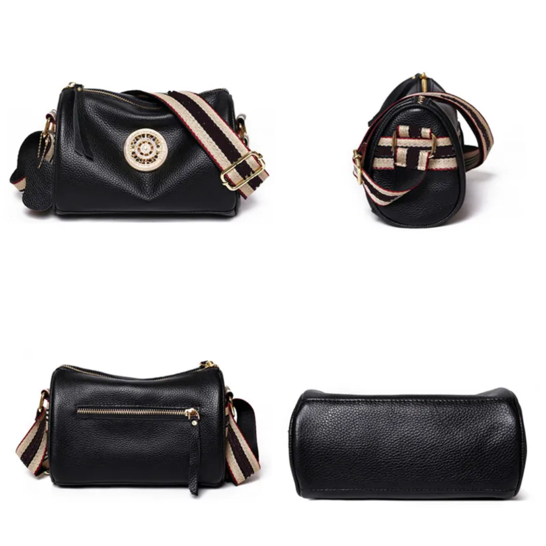 Veronica Boston Bag – Stylish Compact Handbag 