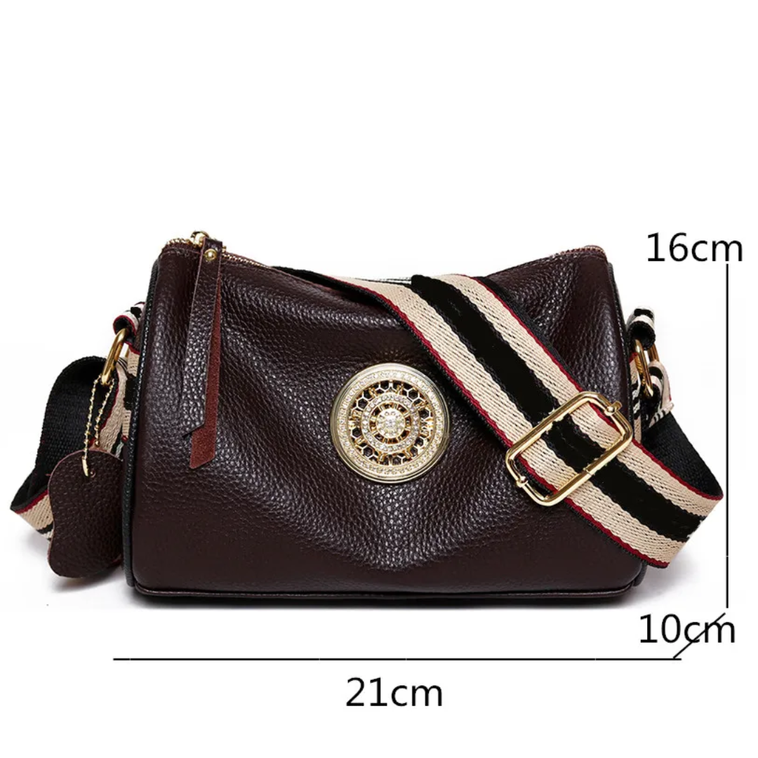 Veronica Boston Bag – Stylish Compact Handbag 