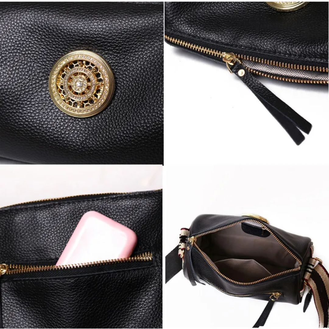 Veronica Boston Bag – Stylish Compact Handbag 