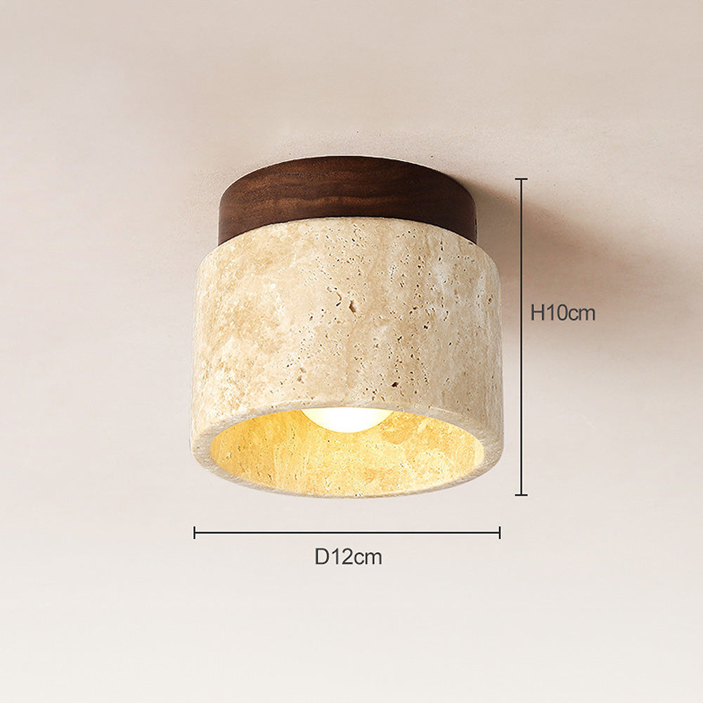 EdgeStone - Stilig Beige Industriell Vägglampa