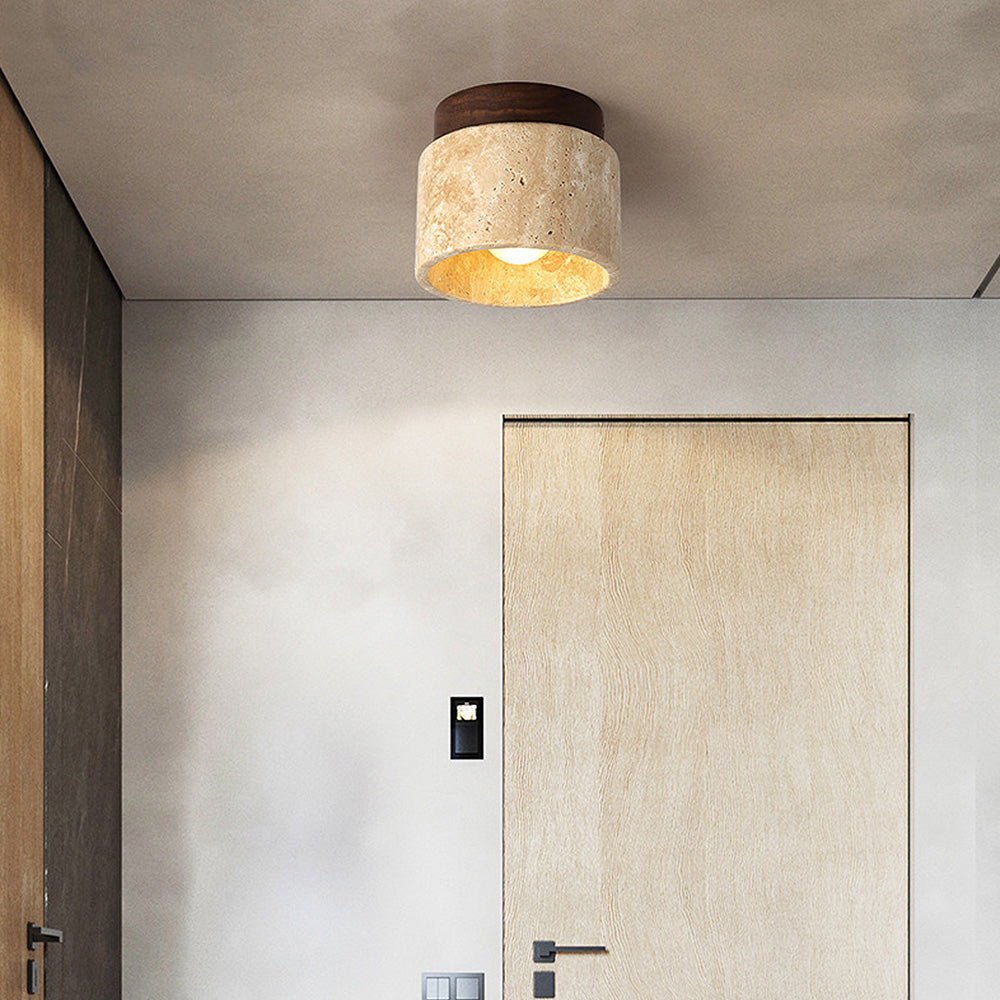 EdgeStone - Stilig Beige Industriell Vägglampa