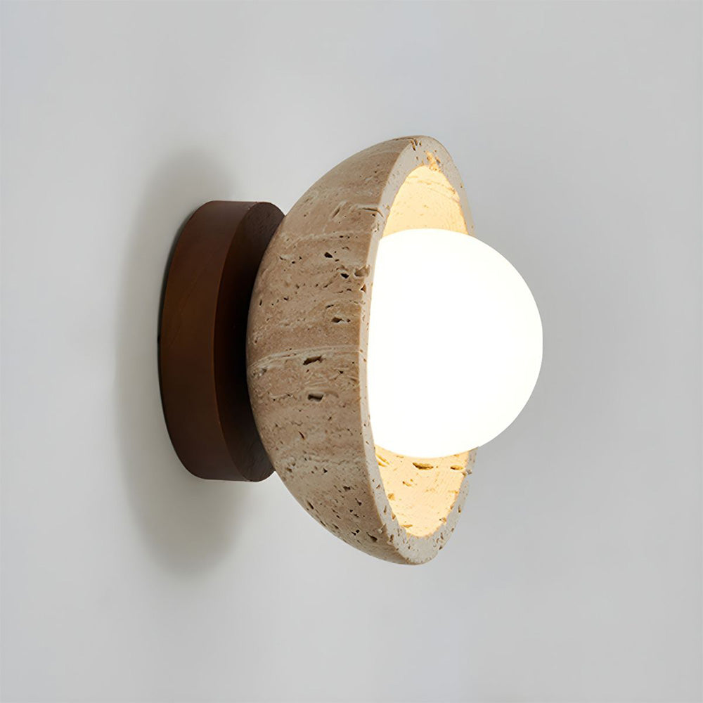 EdgeStone - Stilig Beige Industriell Vägglampa