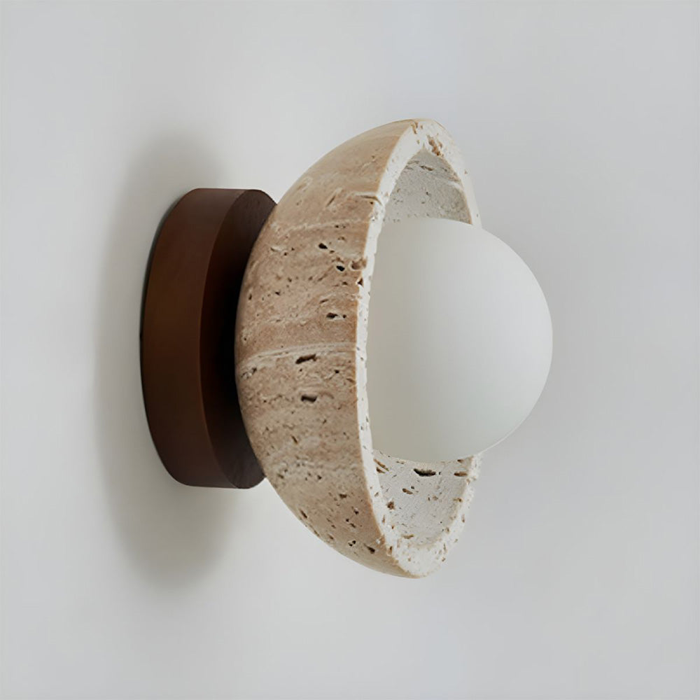 EdgeStone - Stilig Beige Industriell Vägglampa