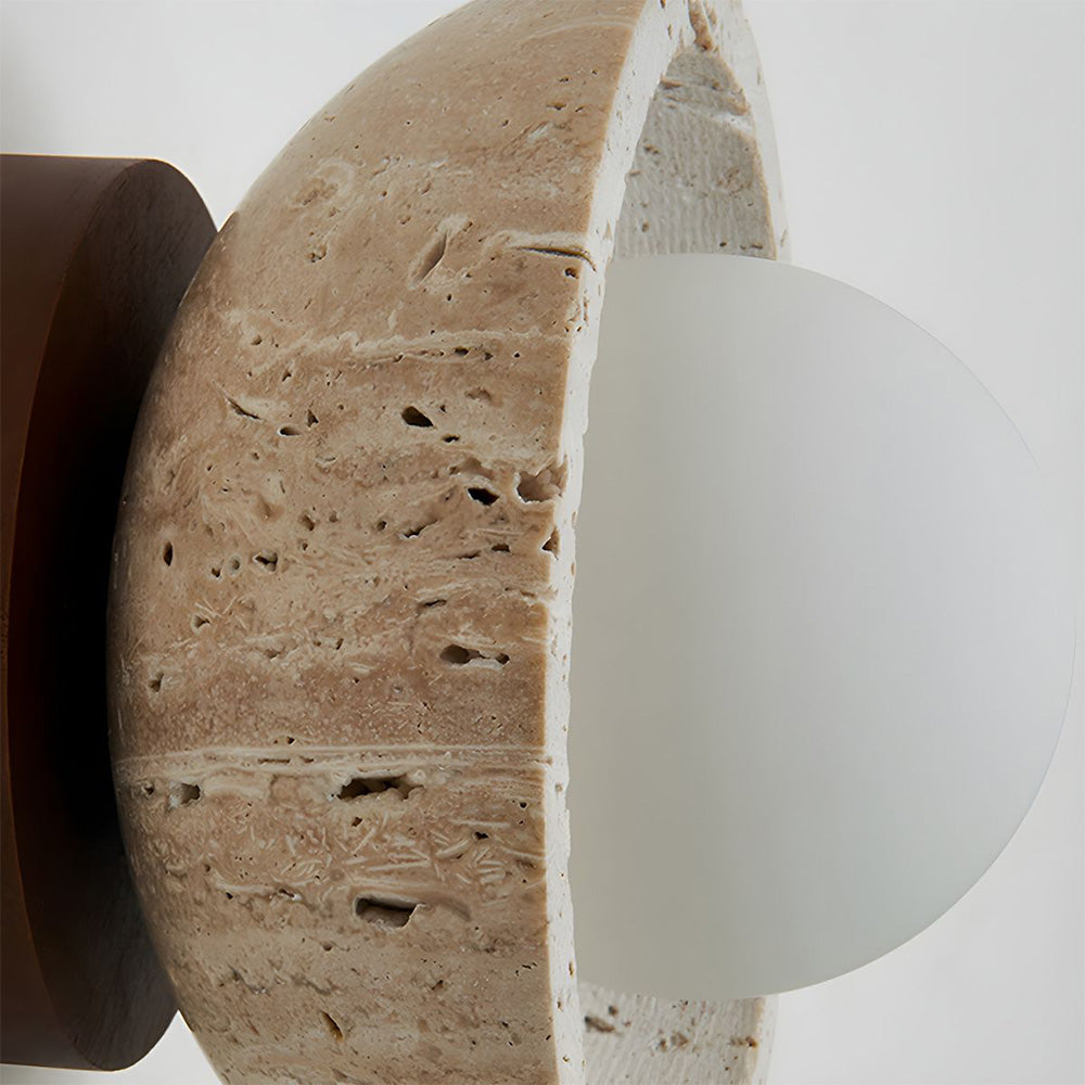 EdgeStone - Stilig Beige Industriell Vägglampa