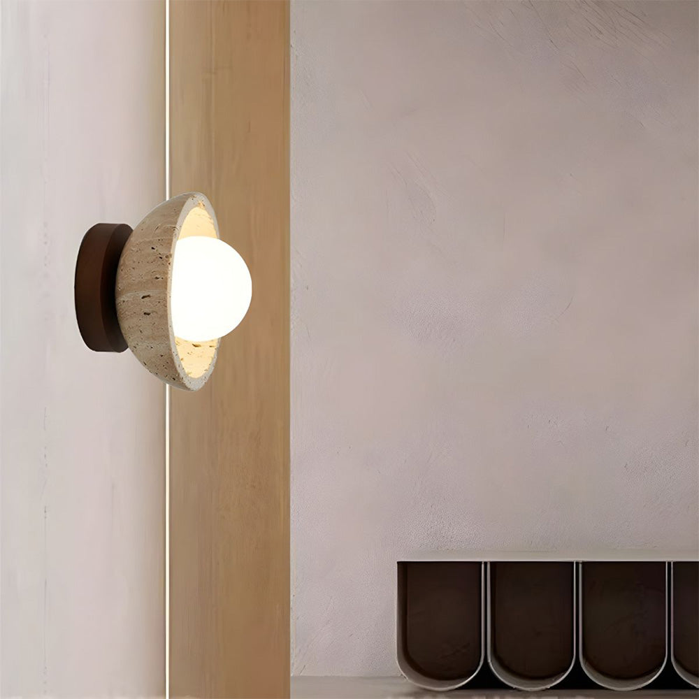 EdgeStone - Stilig Beige Industriell Vägglampa
