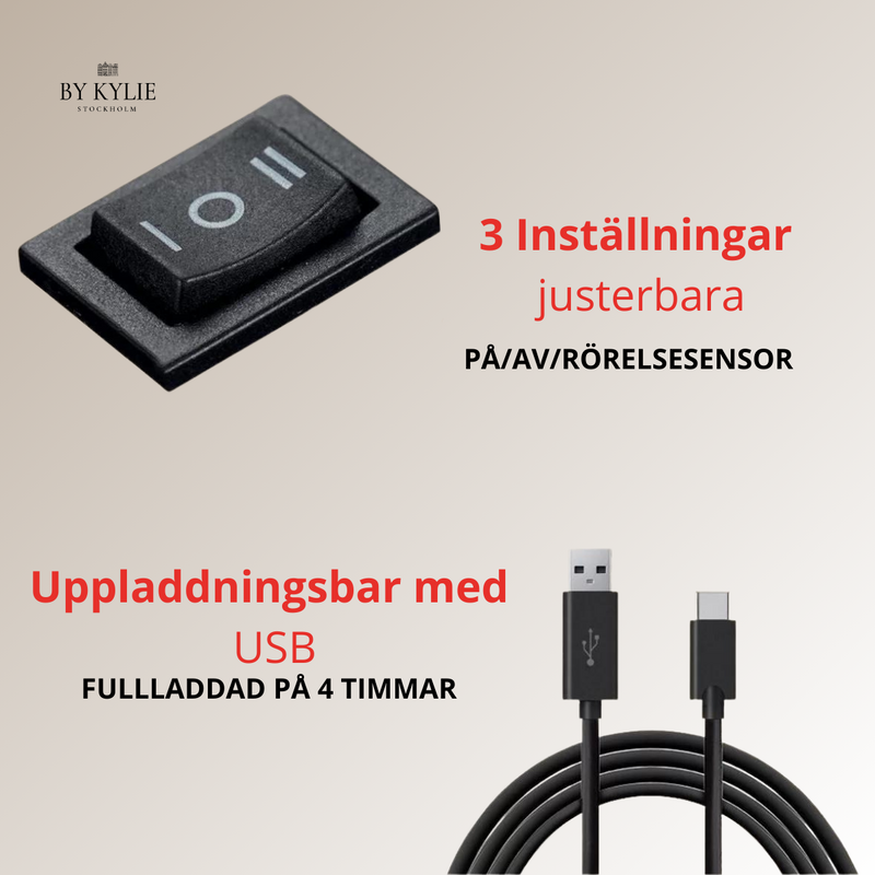 Lumina Vägglampa™ - Trådlös Uppladdningsbar Vägglampa