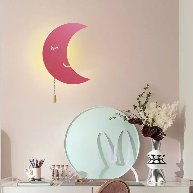 Moon Wall Lamp - Modern Wall Lamp for Stylish Interiors and Atmospheric Lighting